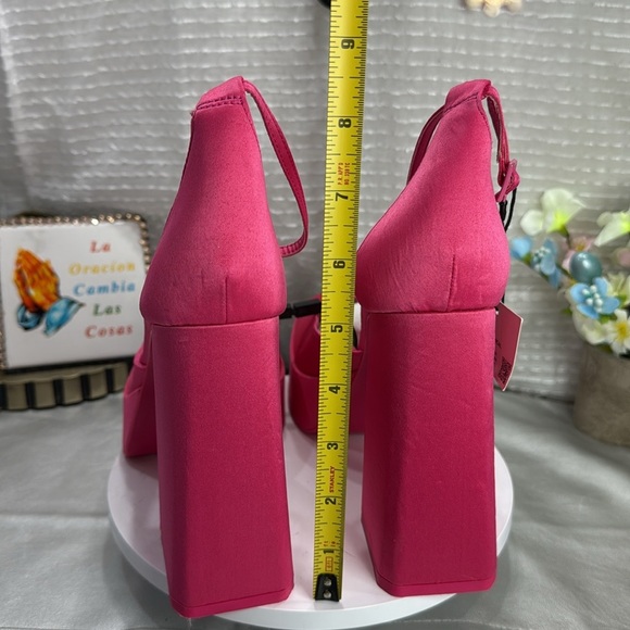 (H3) ZARA, Pink platform heels (new), size 39/8 and 36/5.5 USA - Picture 6 of 12